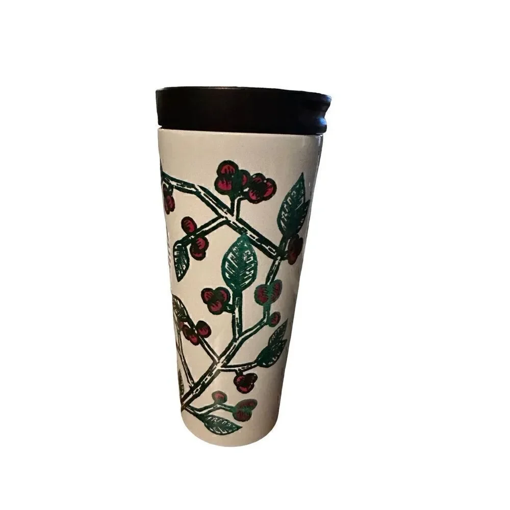 Starbucks Stainless Steel Tumbler 2017 Holiday Travel Coffee Mug 16 fl oz Grande